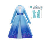Prinsessenjurk meisje Frozen Elsa met accessoires