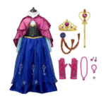 Frozen Anna prinsessenjurk