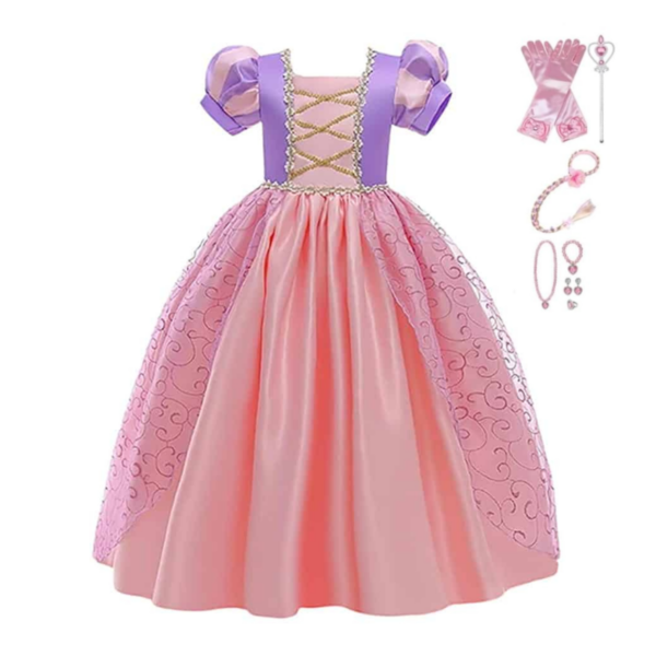 Rapunzel prinsessenjurk