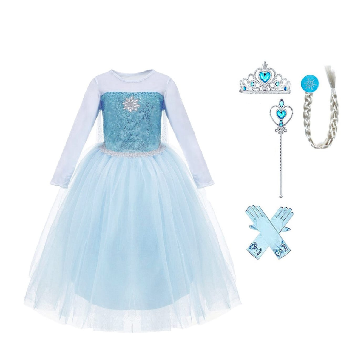 Prinsessenjurk Elsa sleep