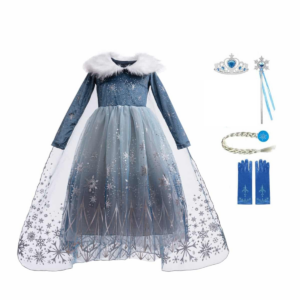 Elsa deluxe Frozen prinsessenjurk.nl