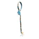 Rapunzel vlecht blauw