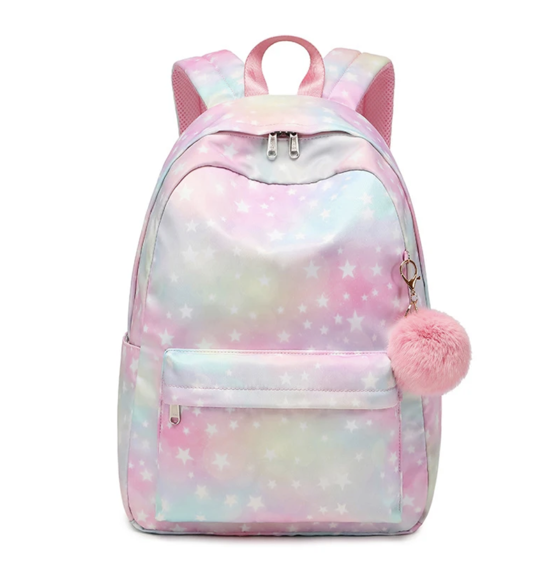 Schooltas - Rugzak Meisje - Rugtas - Regenboog - Afbeelding 6