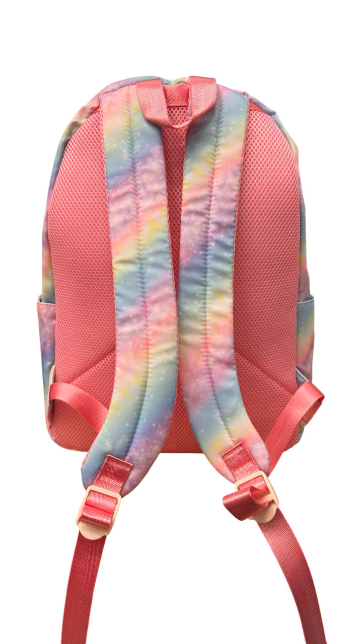 Schooltas - Rugzak Meisje - Rugtas - Regenboog - Afbeelding 3