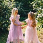 Elsa 2x luxe prinsessenjurken - blauw - roze + accessoires