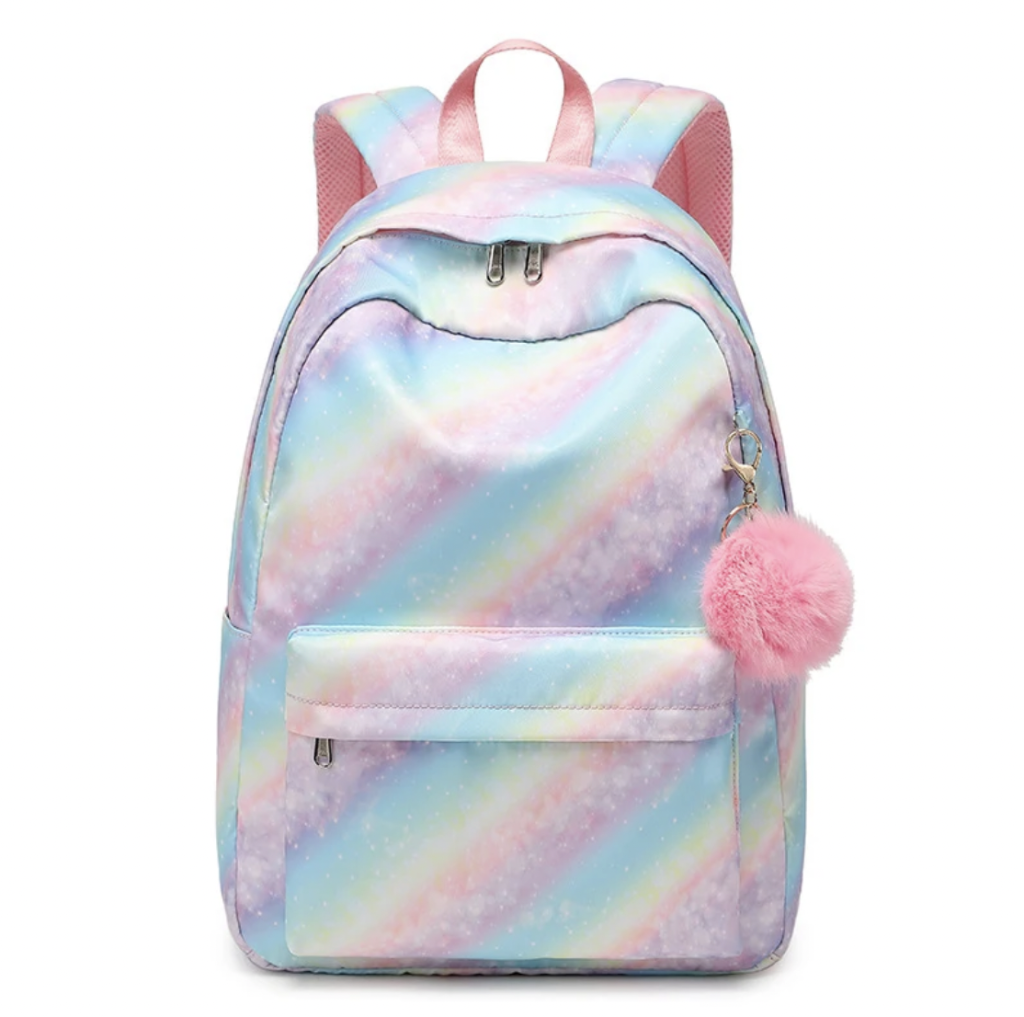 Schooltas - Rugzak Meisje - Rugtas - Regenboog