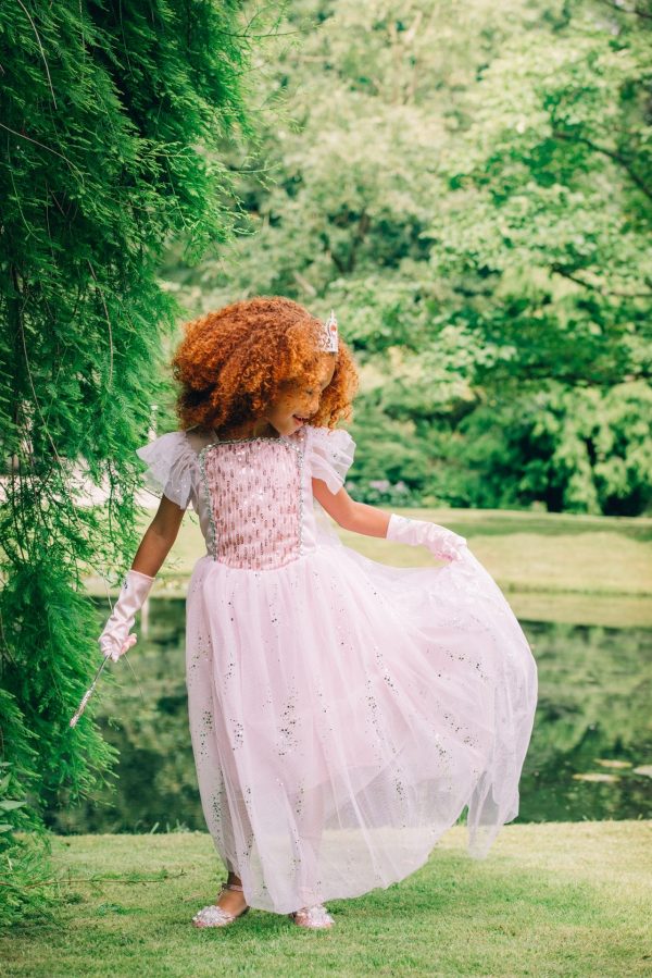 4x Prinsessenjurken + accessoires - Voordeelpakket - Afbeelding 4