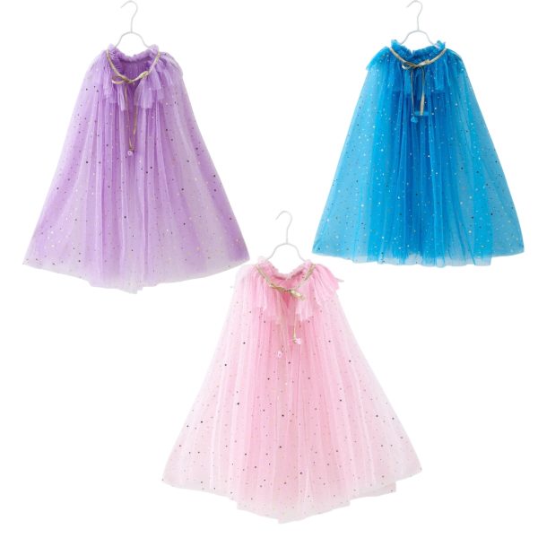 Het Betere Merk - Prinsessencape - Paars - Roze - Blauw
