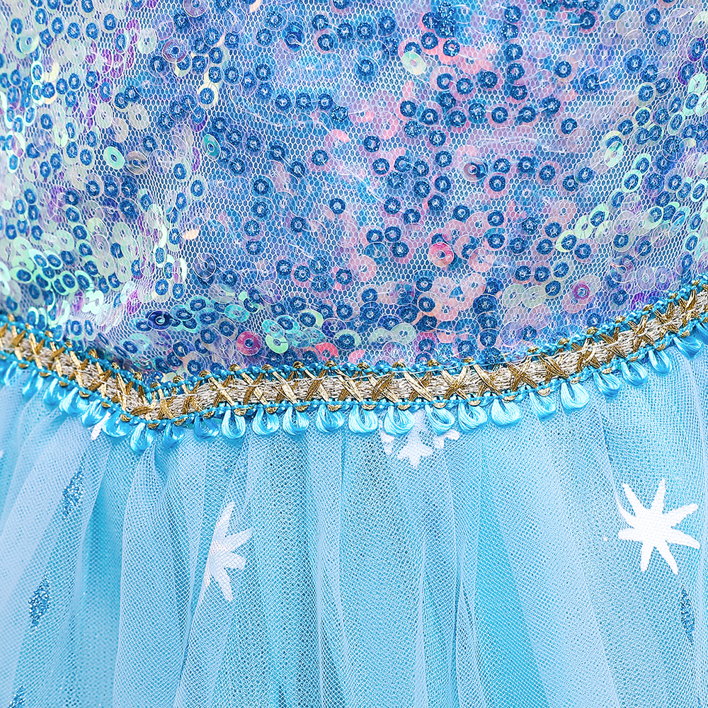 Frozen Elsa Deluxe prinsessenjurk + accessoires - Afbeelding 8
