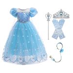 Frozen Elsa Deluxe prinsessenjurk + accessoires