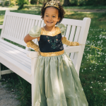 Frozen Deluxe Anna prinsessenjurk + accessoireset - Groene prinsessenjurk