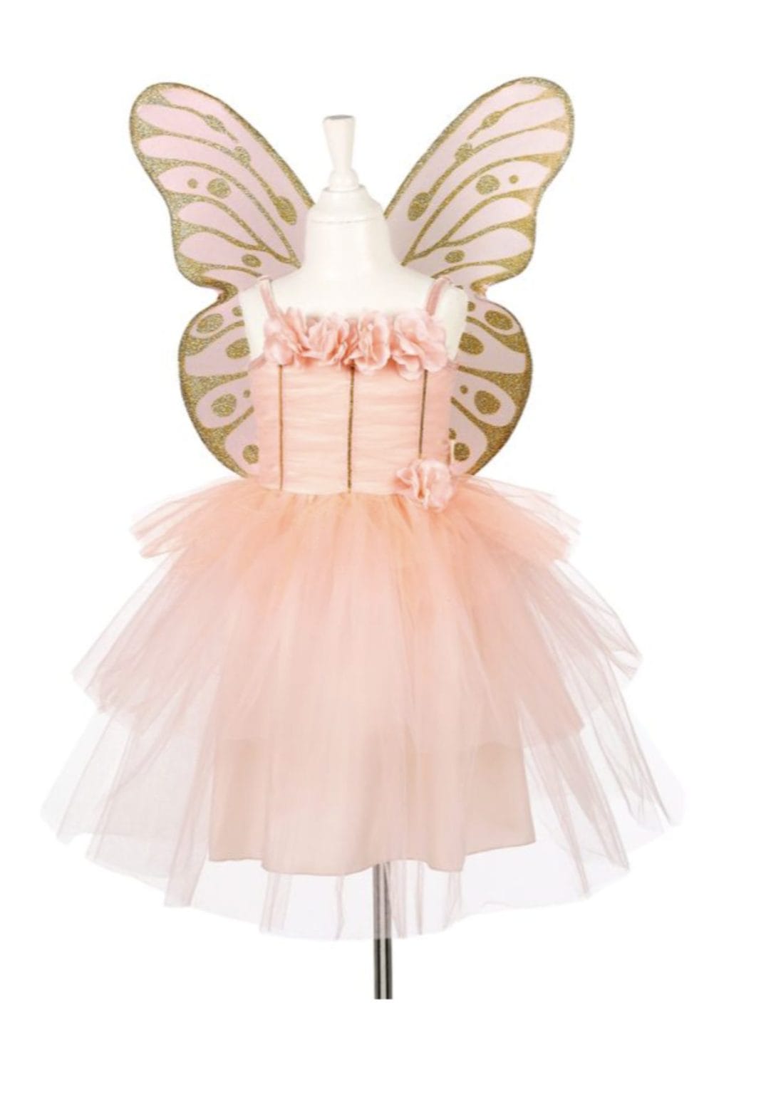 Elfjesjurk Annemarie met vleugels + handschoenen