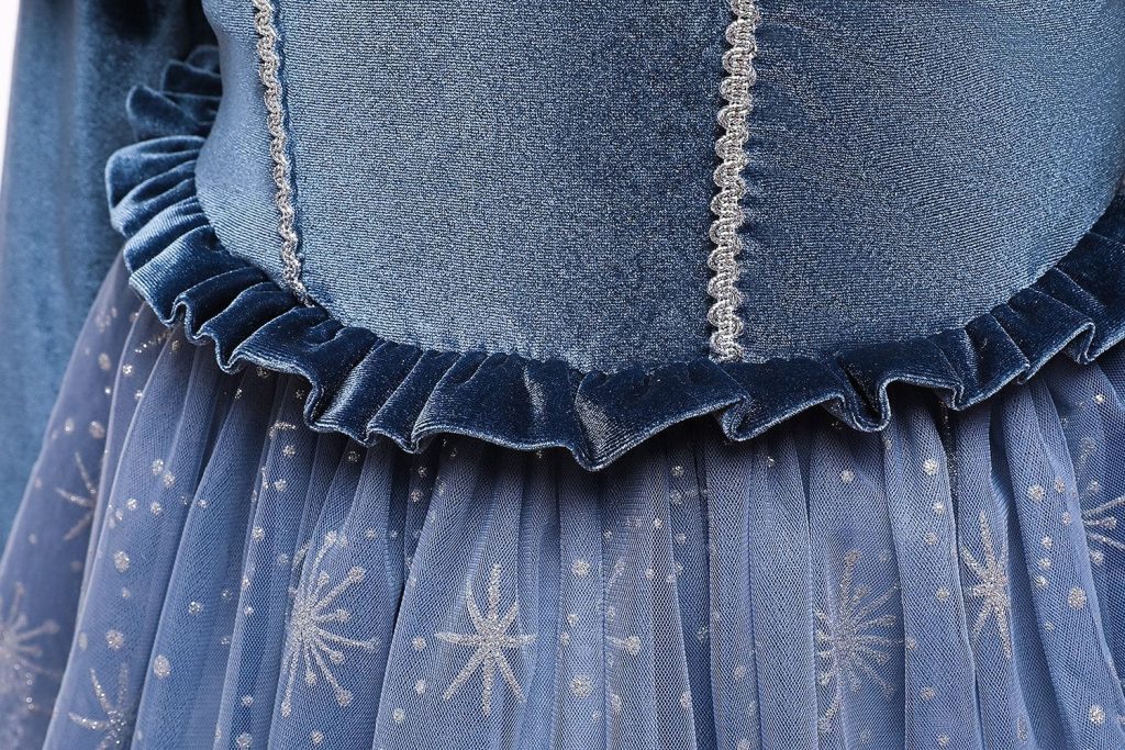 Frozen Elsa jurk + prinsessen accessoires - Afbeelding 8