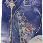 Prinsessen slippers + toverstaf - tiara - roze