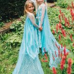 Frozen Elsa jurk - kroon, toverstaf, vlecht