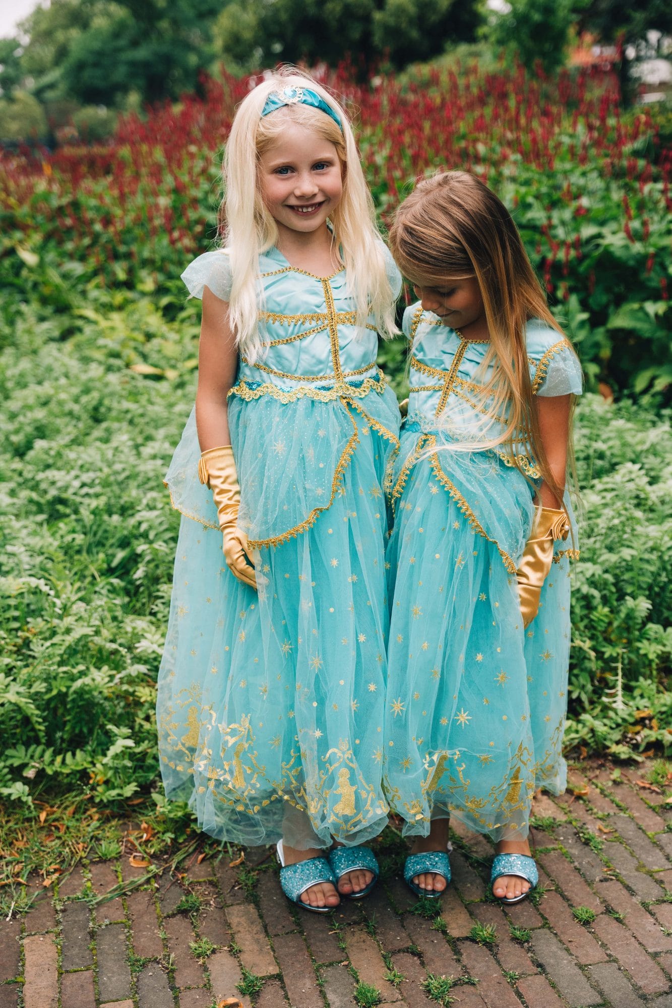 Jasmine luxe prinsessenjurk - handschoenen - Afbeelding 12