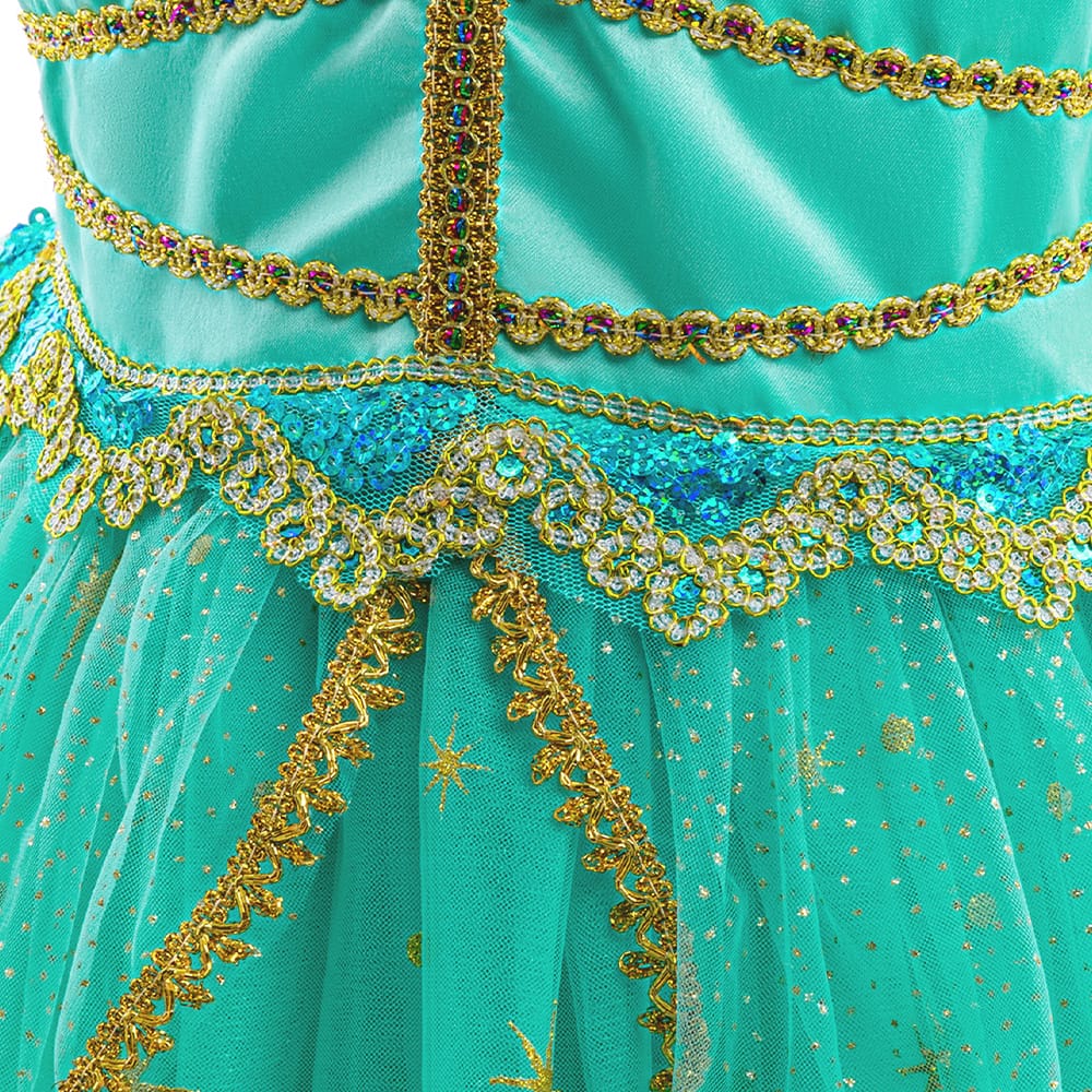 Jasmine luxe prinsessenjurk - handschoenen - Afbeelding 8