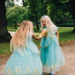Jasmine luxe prinsessenjurk - handschoenen