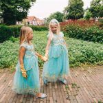 Jasmine luxe prinsessenjurk - handschoenen