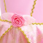 Doornroosje jurk - kroon, toverstaf, handschoenen