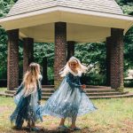 Frozen Elsa jurk - tiara, toverstaf, vlecht