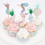 Cupcake set – Zeemeermin - 24 stuks