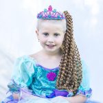 Zeemeermin pruik voor bij je Zeemeermin jurk