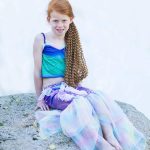 Zeemeermin pruik voor bij je Zeemeermin jurk