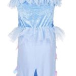 Zeemeermin jurk + handschoenen