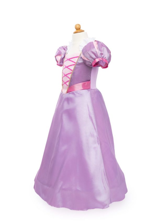 Rapunzel jurk met hoepel + haarband - Afbeelding 5