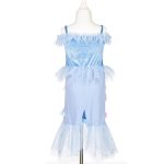 Zeemeermin jurk + handschoenen