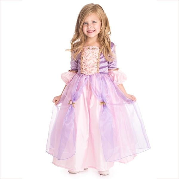 Rapunzel prinsessen jurk + haarband - Afbeelding 6