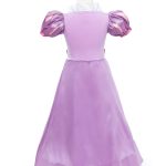 Rapunzel jurk met hoepel + haarband