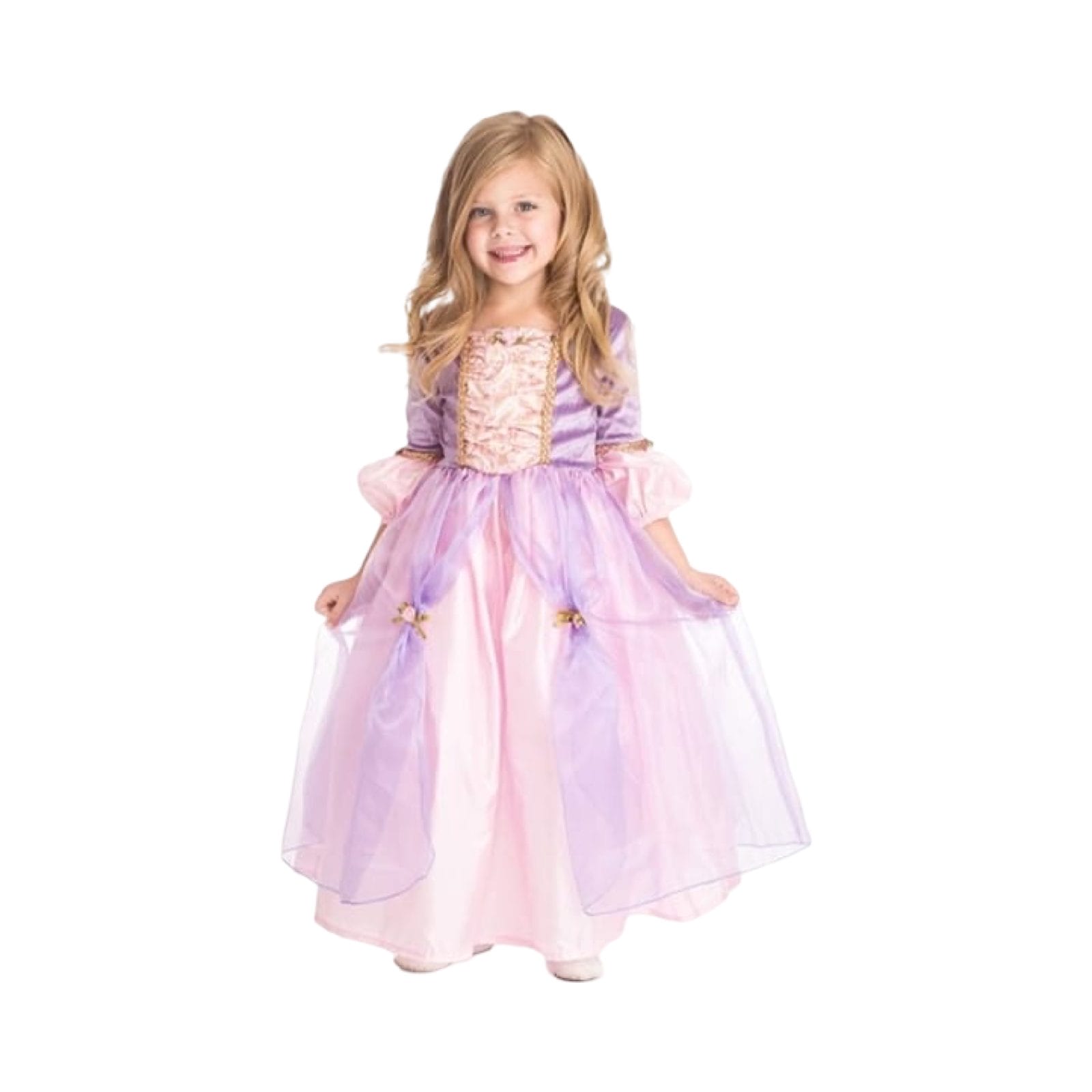 Rapunzel prinsessen jurk + haarband