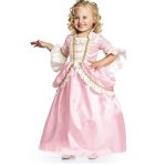 Doornroosje jurk - roze prinsessen jurk