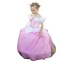 Doornroosje jurk + tiara, toverstaf- baljurk