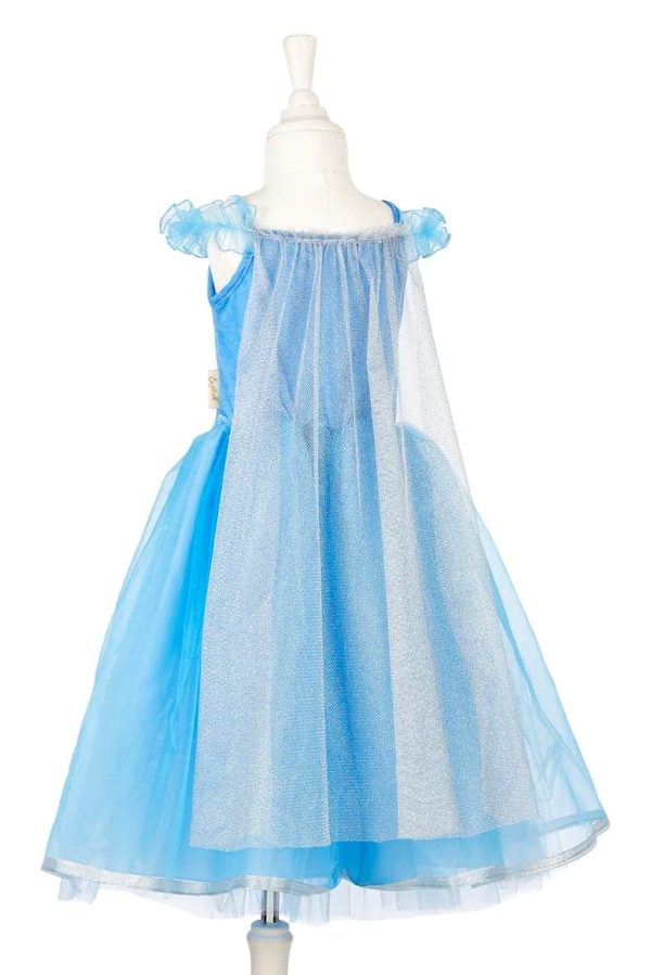 Frozen Elsa jurk + tiara - prinsessenjurk - Afbeelding 2