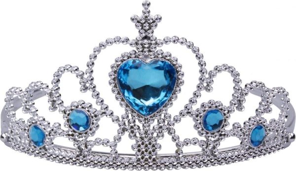 Frozen Elsa jurk + tiara - prinsessenjurk - Afbeelding 3