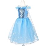 Frozen Elsa jurk + tiara - prinsessenjurk