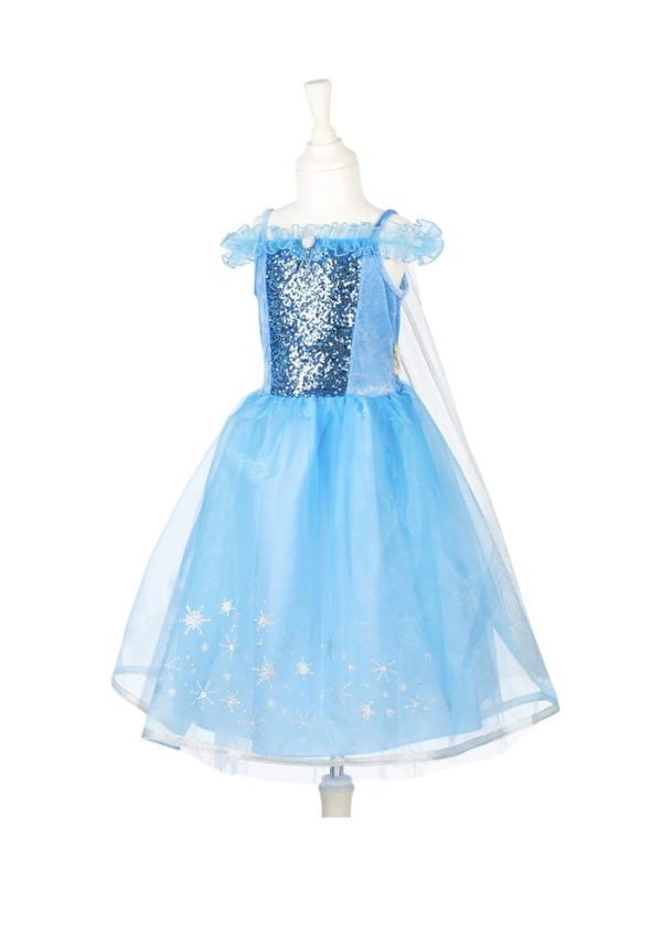 Frozen Elsa jurk + tiara - prinsessenjurk
