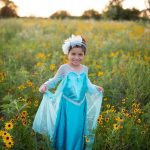 Frozen Elsa jurk met cape + accessoires