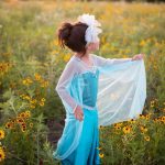 Frozen Elsa jurk met cape + accessoires