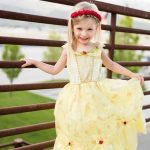 Belle jurk + accessoires - luxe prinsessenjurk