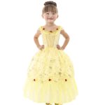 Belle jurk + accessoires - luxe prinsessenjurk