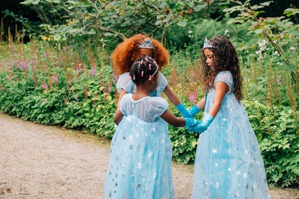 Laatste stuks - Frozen Elsa jurk + accessoires - prinsessenjurk - Afbeelding 3