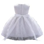 Feestjurk meisje - prinsessenjurk - baby - wit