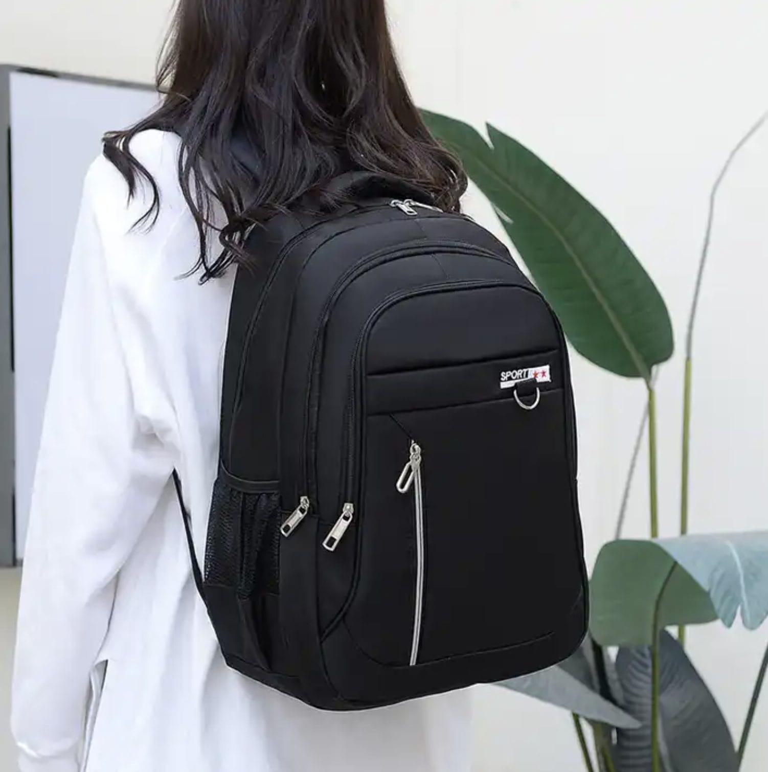Schooltas - Rugzak Heren - Laptoptas - Rugzak Jongens - 34 x 14 x 47 cm - Afbeelding 9