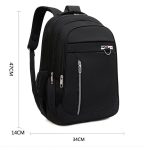 Schooltas - Rugzak Heren - Laptoptas - Rugzak Jongens - 34 x 14 x 47 cm