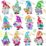 Diamond Painting 5 x Sleutelhanger - Prinses