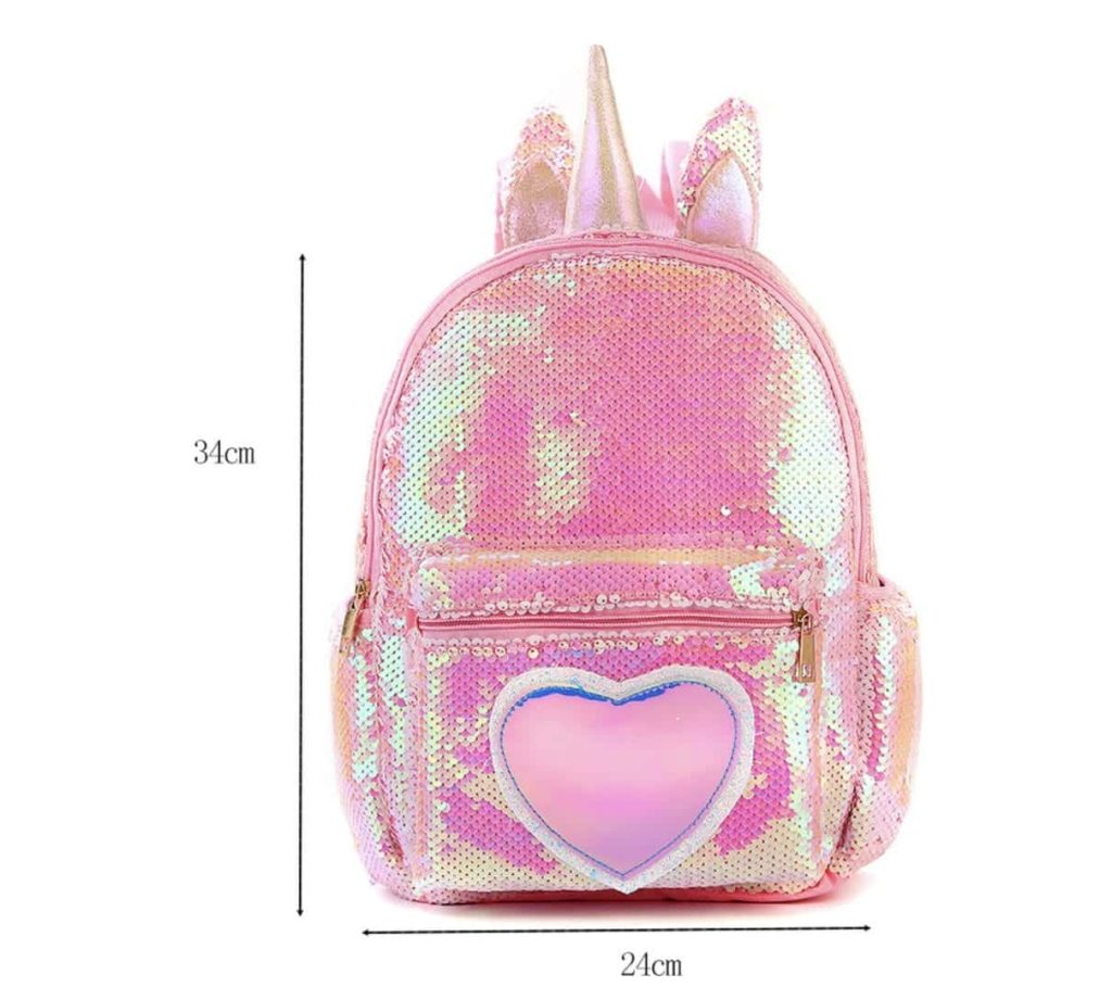Schooltas - Rugzak Meisje - Eenhoorn rugtas - Unicorn rugzak - Afbeelding 2